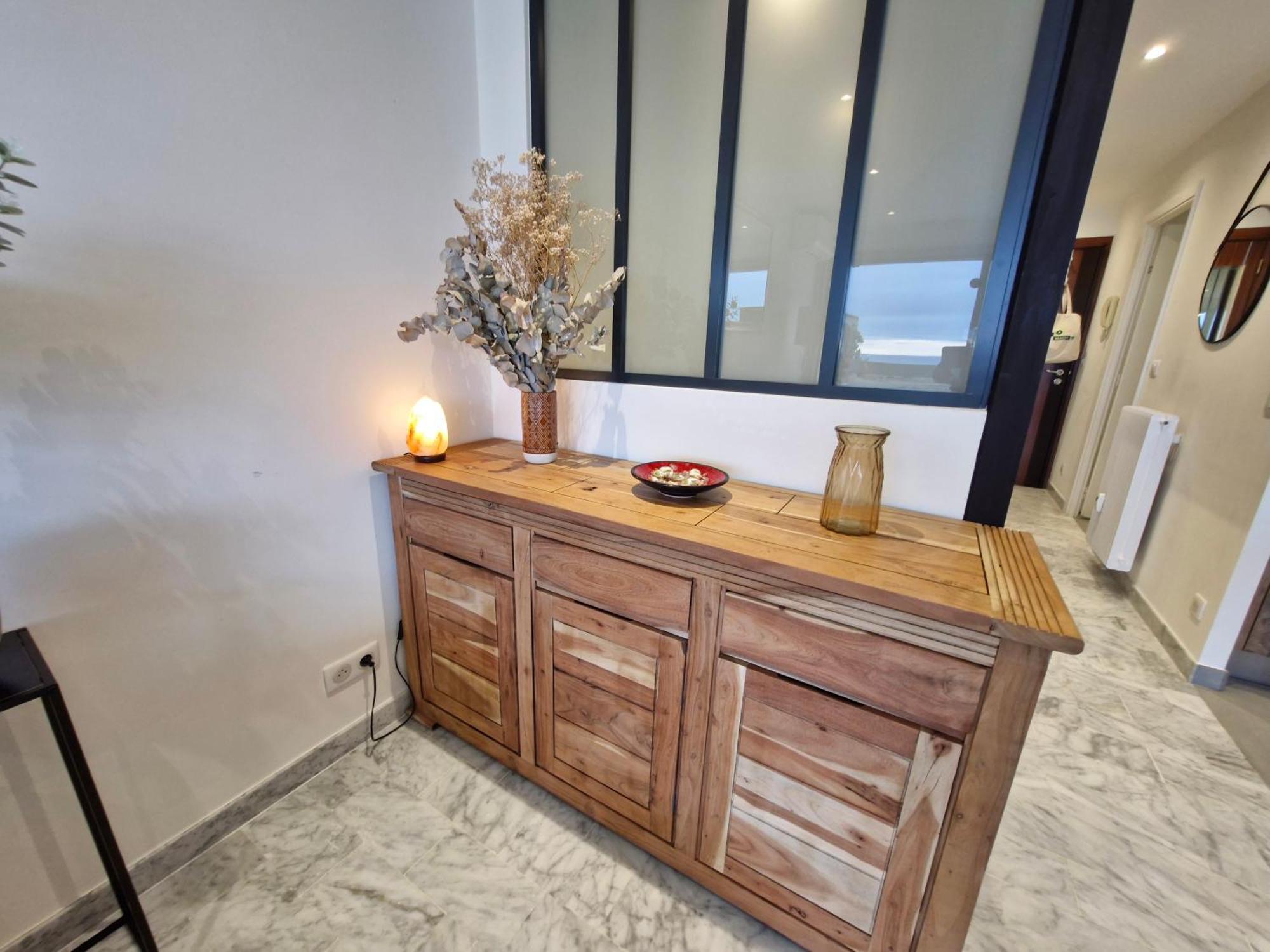 Sunny And Cosy Sea View Studio Antibes Exterior foto
